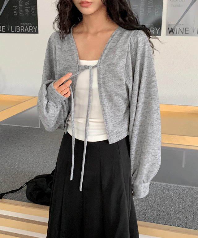 Eveil strap bolero cardigan 針織外套