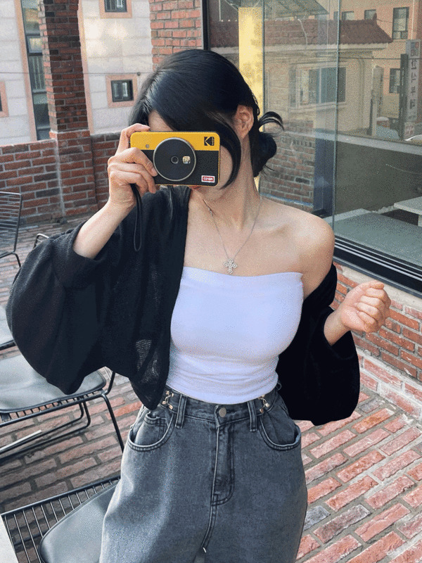 glam tube top 無袖