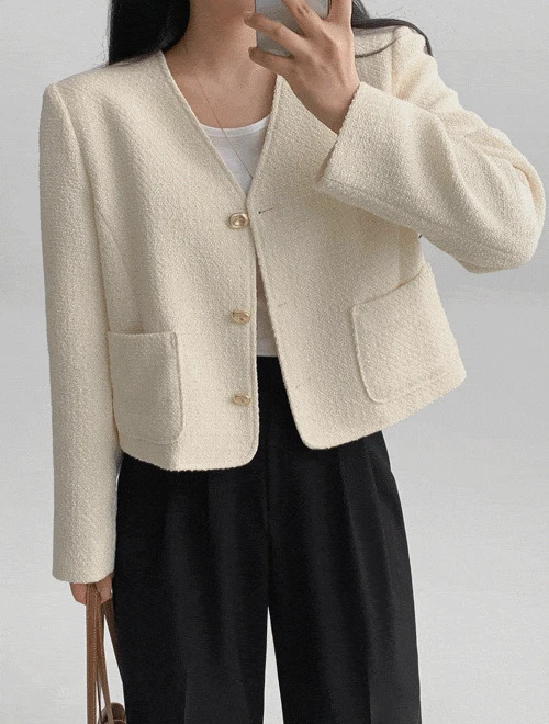 Charlotte Tweed Jacket - Guest Look Recommendation/1 Color 夹克