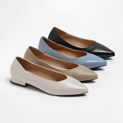 Femme two-way stiletto flat more comfortable PLLTT1d079 平底鞋