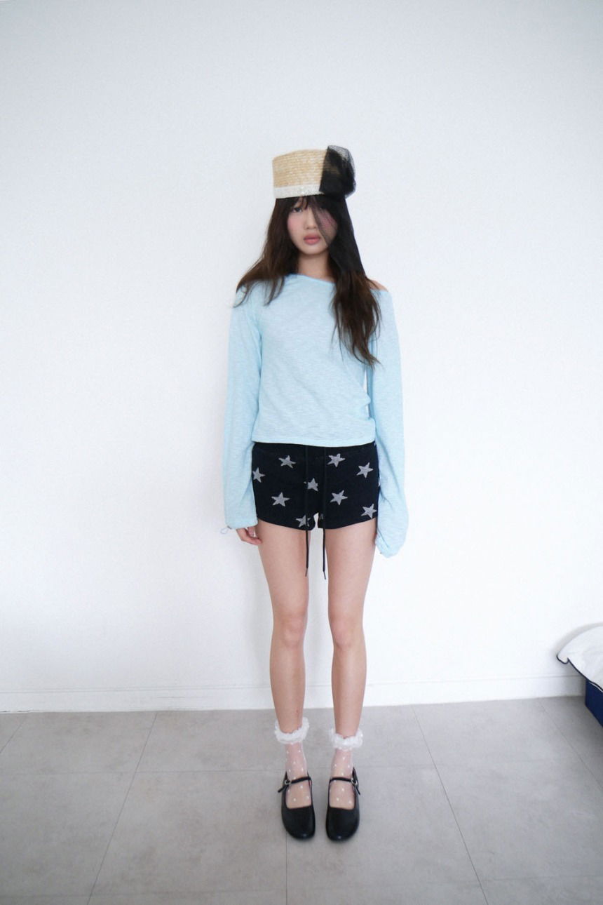 ine stripe t-shirts (2color)