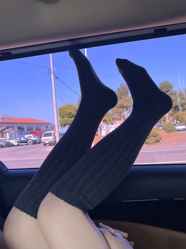 Merino half knee socks 襪子