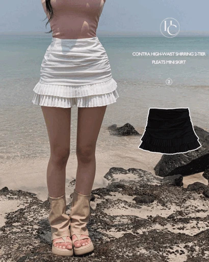 pleated-skirt