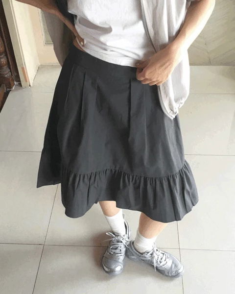ruffled-skirt