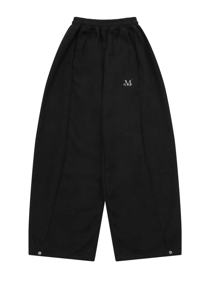 PINTER WIDE CURVED SNAP FLEECE SWEAT PANTS UNISEX PINTER WIDE CURVED SNAP FLEECE SWEAT PANTS UNISEX 长裤