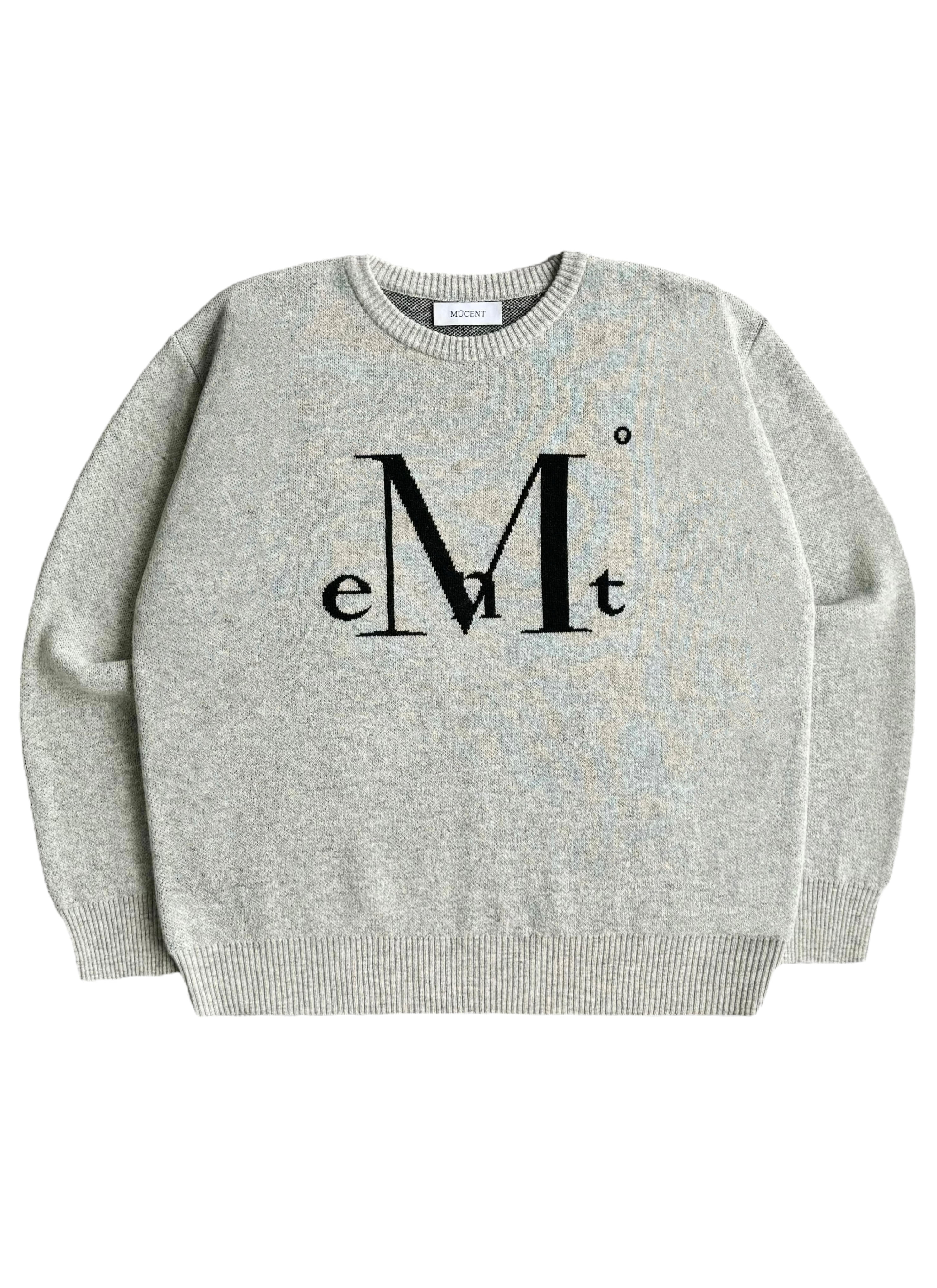 DORF BIG LOGO JACQUARD KNIT Dorf Big Logo Lambs Wool Jacquard Knitwear (Unisex) 针织衫