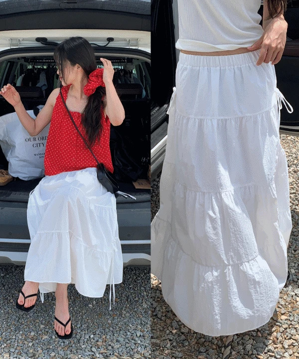荷葉邊裙
