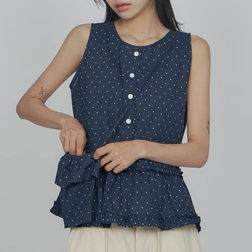 Dot Frill Layered Bag Set SL009