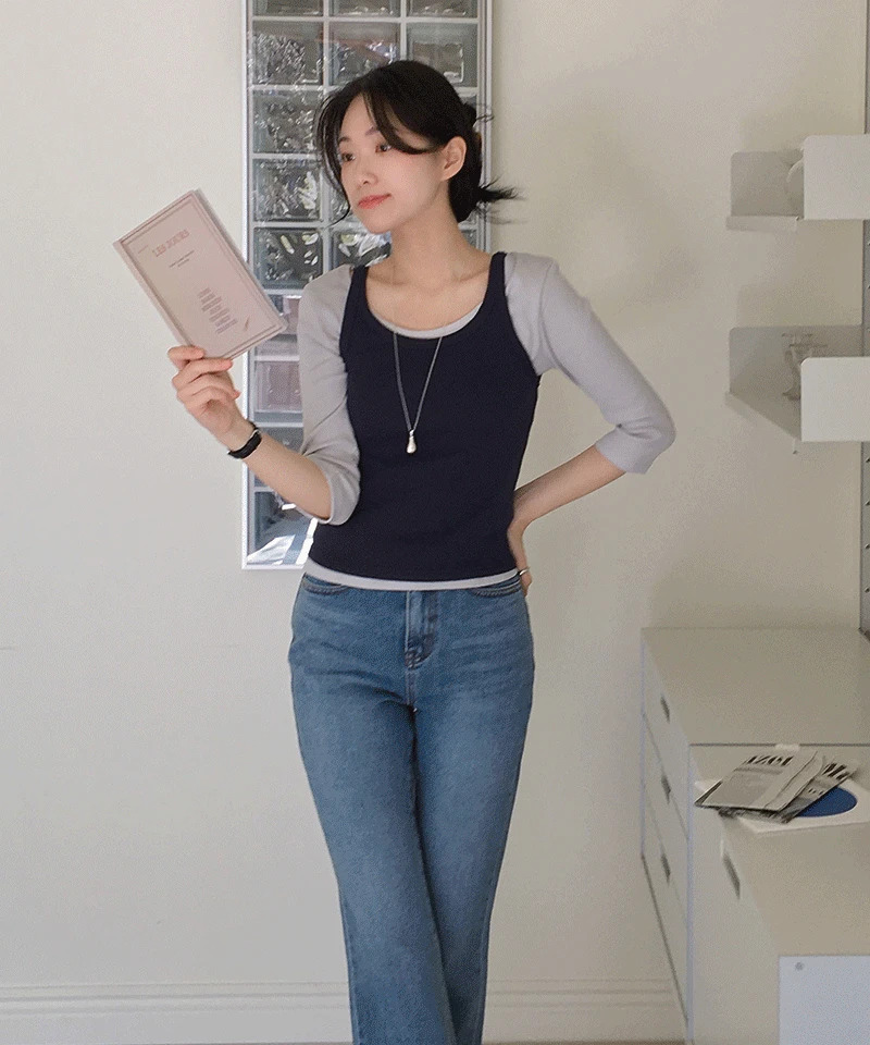 Movie Lip Sleeveless (Daily, Layered) 無袖