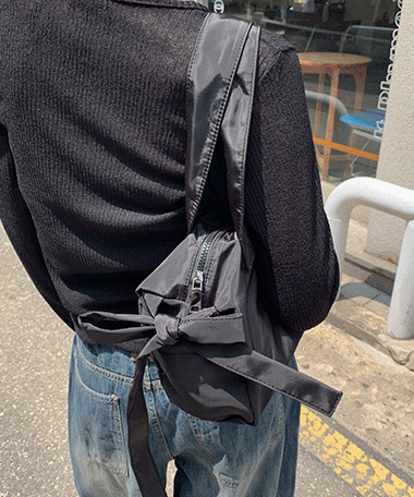 Dimont ribbon shoulder bag 肩背包