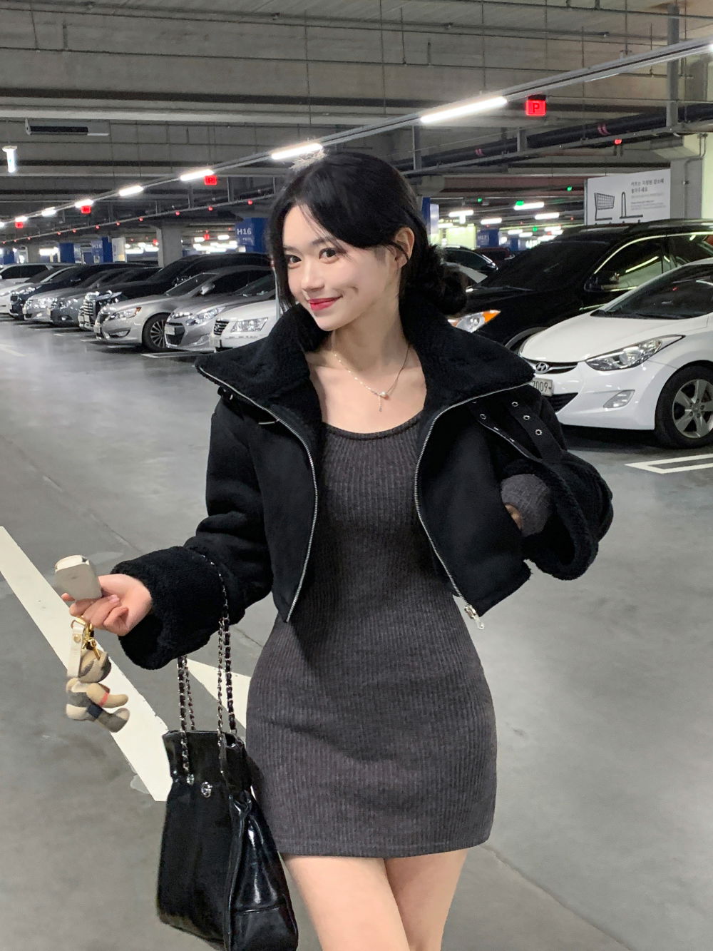 악세사리 모델 착용 이미지-S45L7