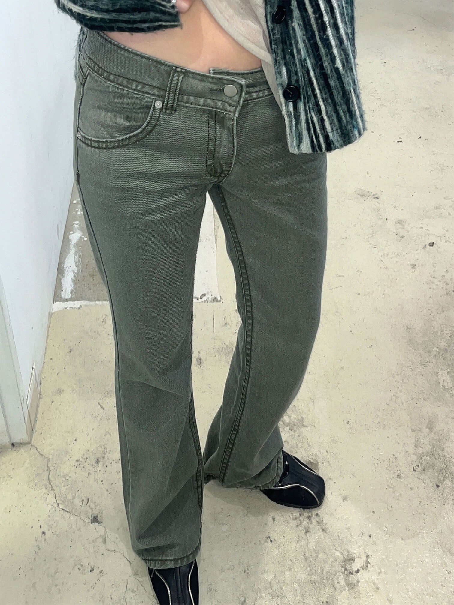 Faded cationic pocket Flared