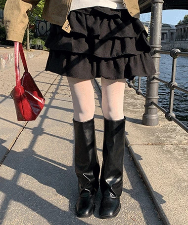 Demon Tweed Cancan Mini Skirt 裙子