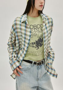 Tail Overfit Check Shirt