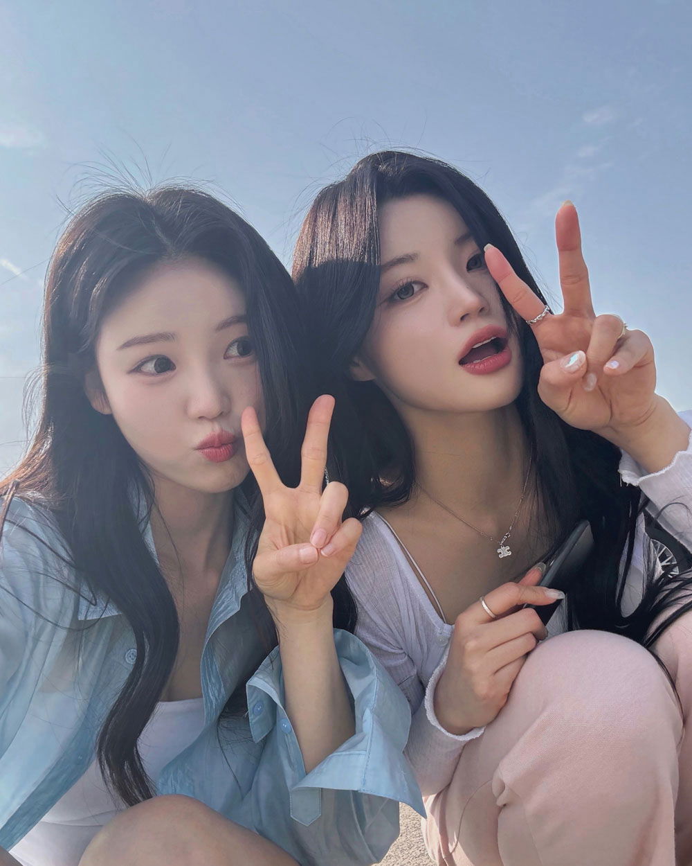 민소매 모델 착용 이미지-S1L36