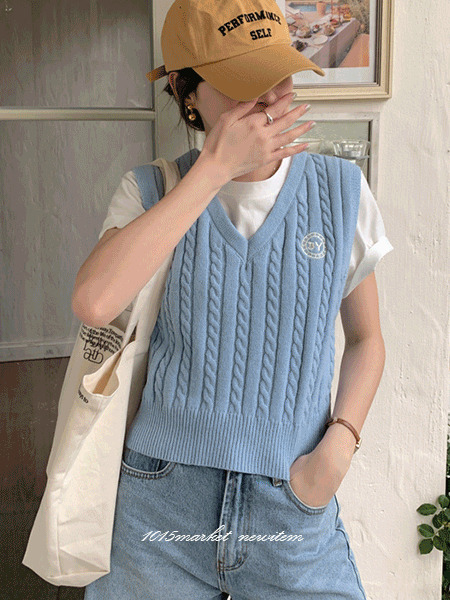 Bi Twisted Knitwear Vest 針織衫