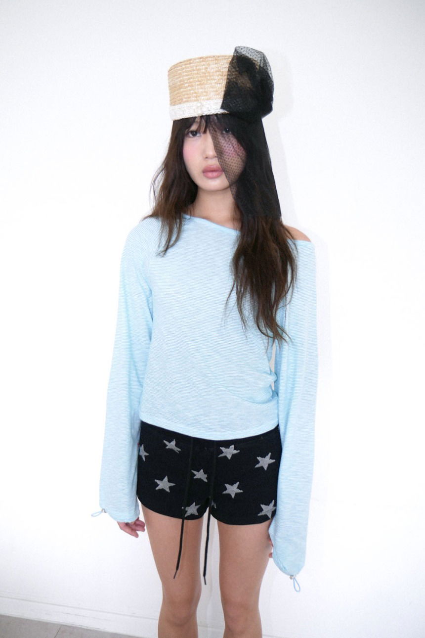 ine stripe t-shirts (2color)