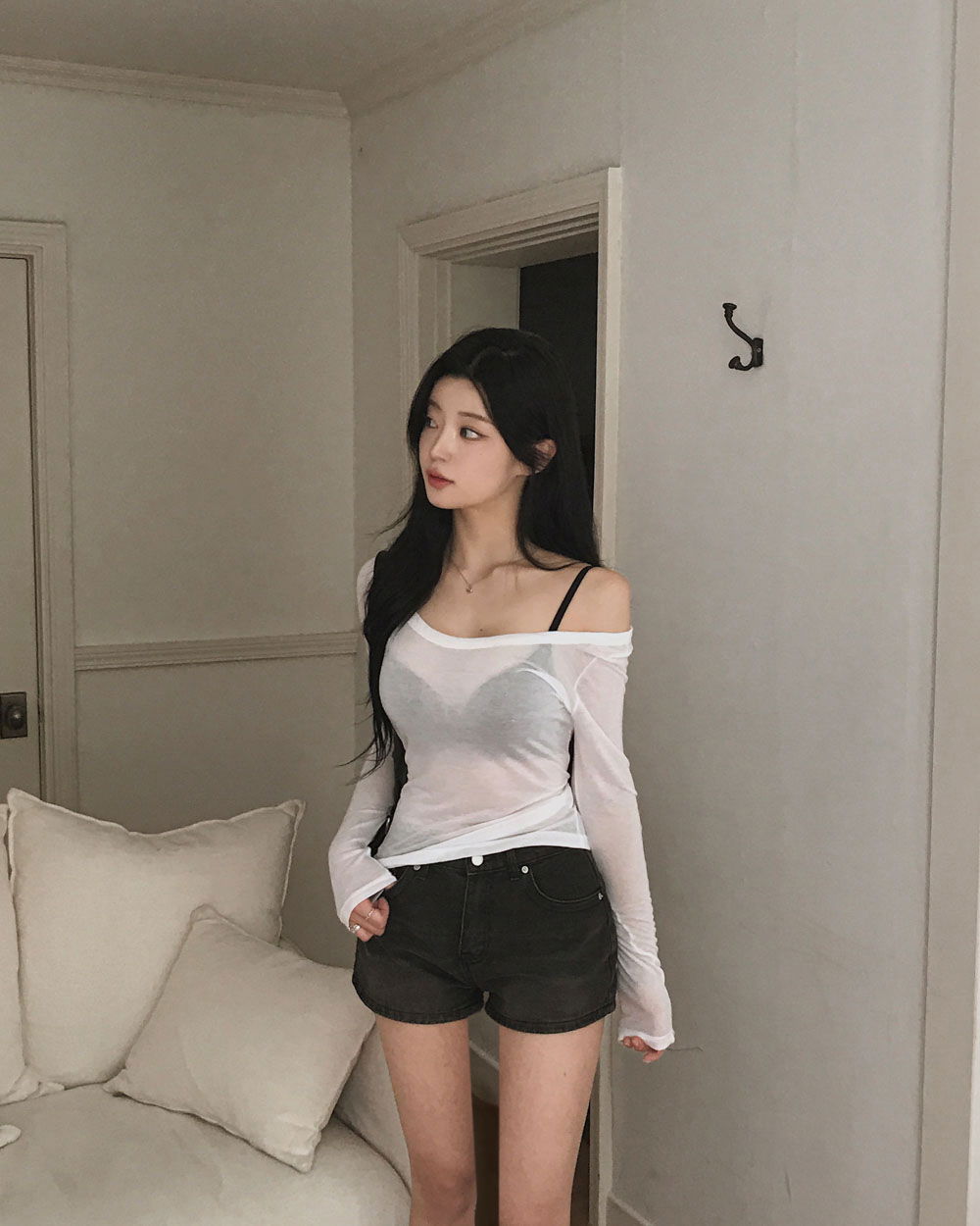 신발 모델 착용 이미지-S1L115