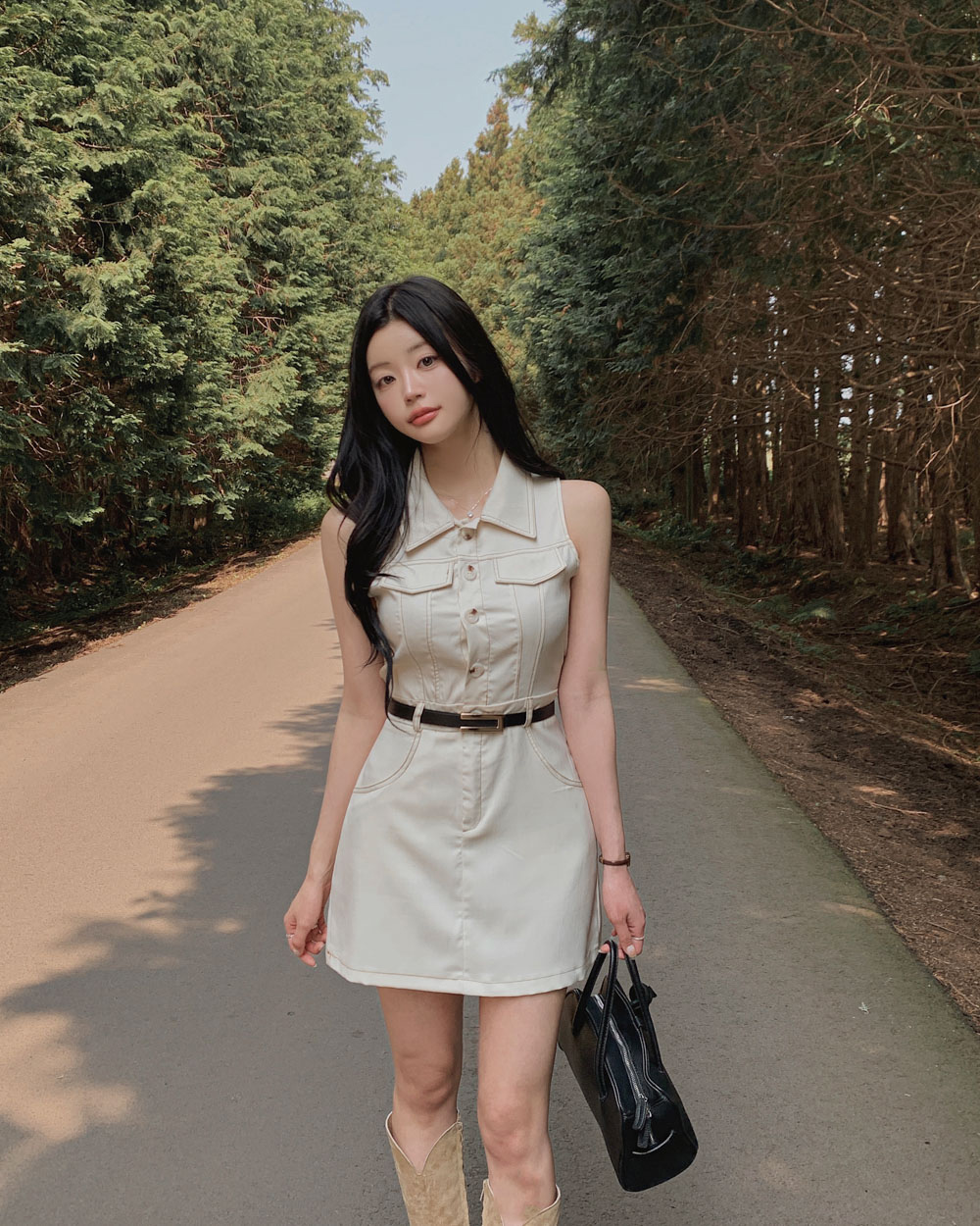 드레스 모델 착용 이미지-S1L21
