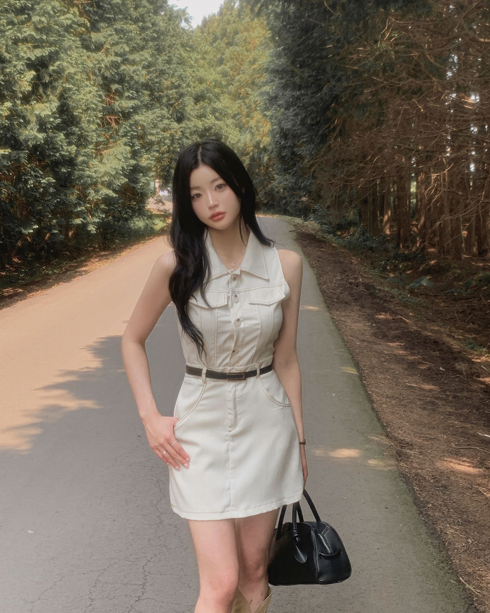 드레스 모델 착용 이미지-S1L39