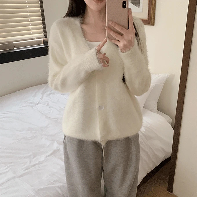 Runm fur cardigan -6 colors