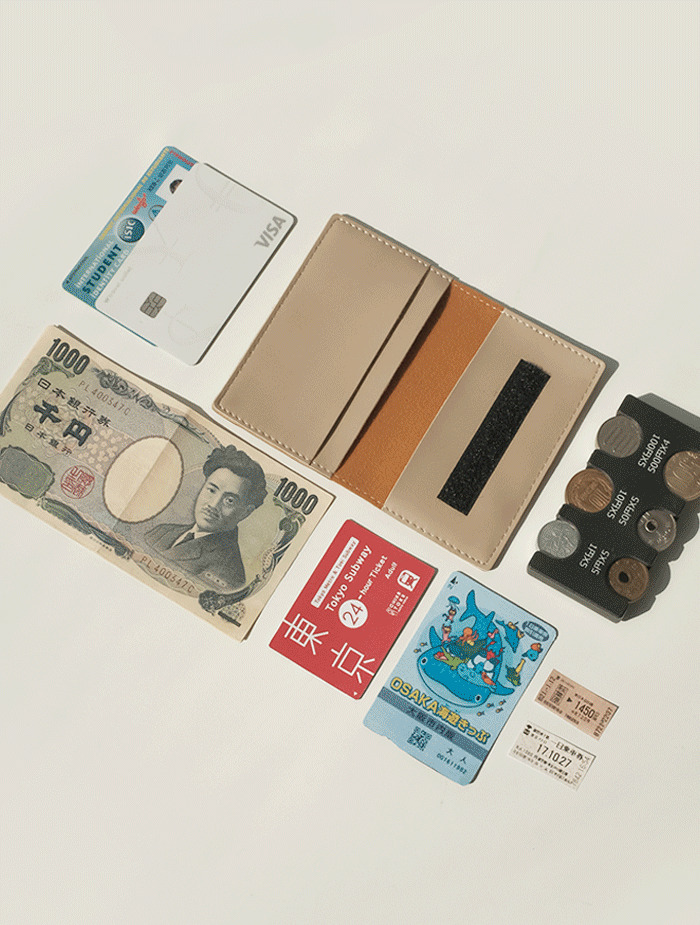 復古日鈔硬幣皮套手機殼