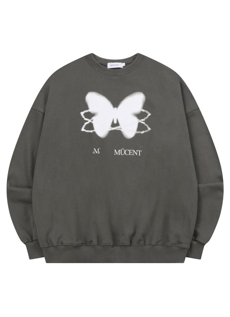 CHAIN ​​BUTTERFLY SIGNATURE Sweatshirt UNISEX Chain Butterfly Signature Sweatshirt to Man Unisex (3 Colors) 长袖上衣