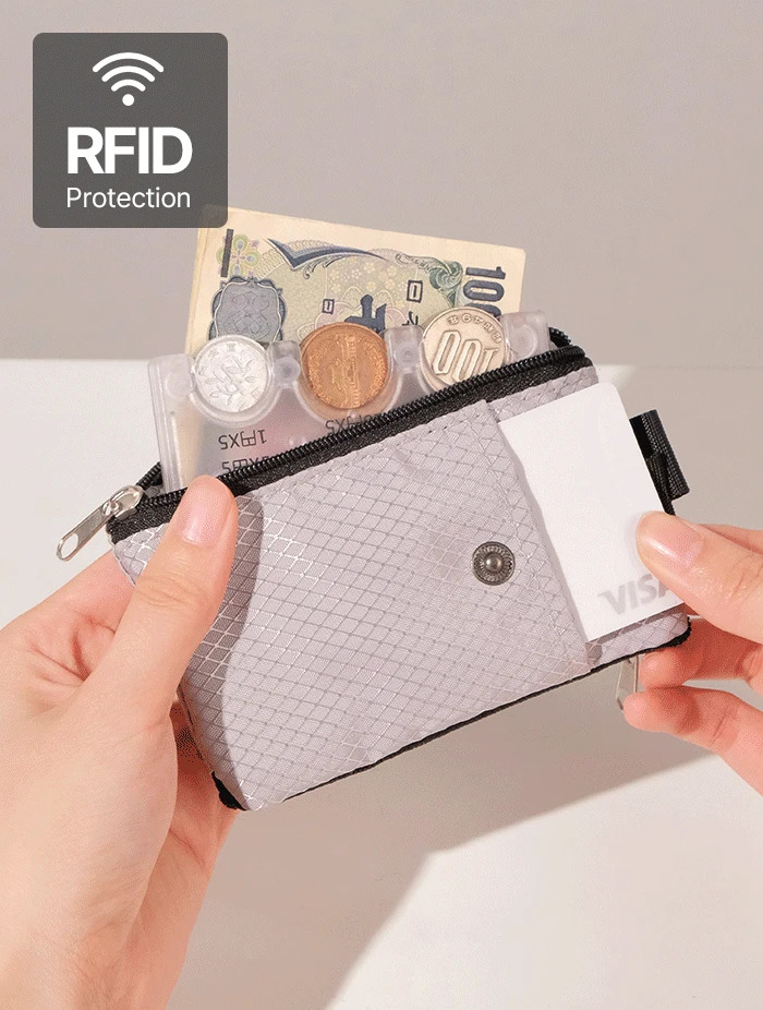 RFID 防盜日圓旅行錢包