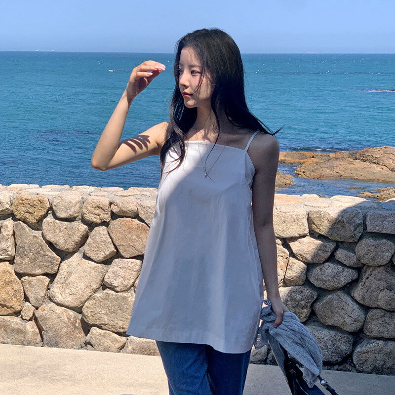 Cassian sleeveless layered blouse 無袖