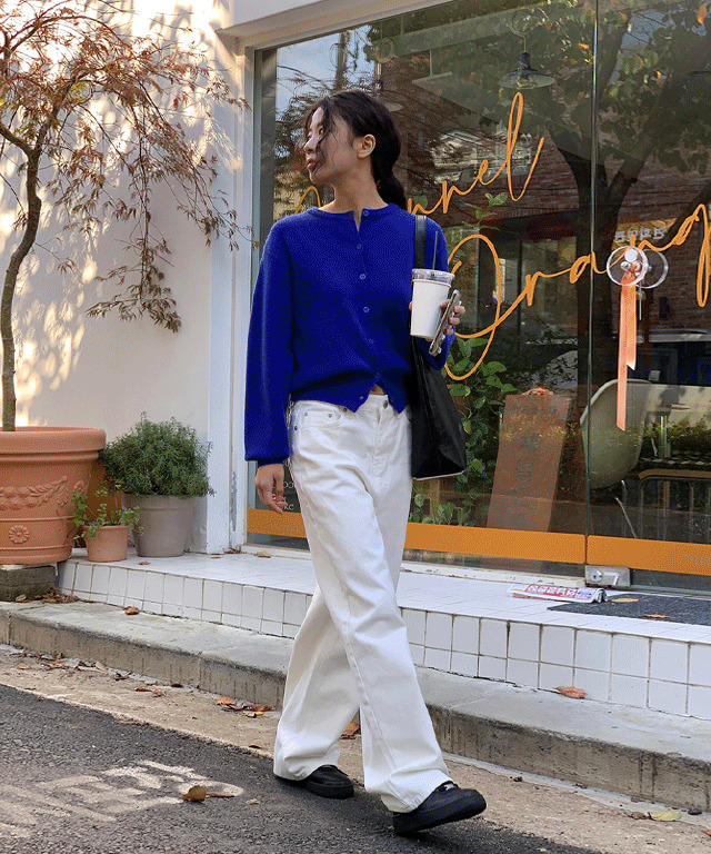 Tuna basic wide cotton pants 長褲