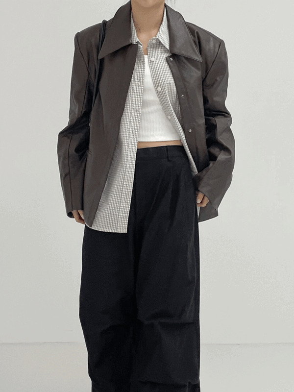 Lisburn Hidden Leather Jacket 夾克