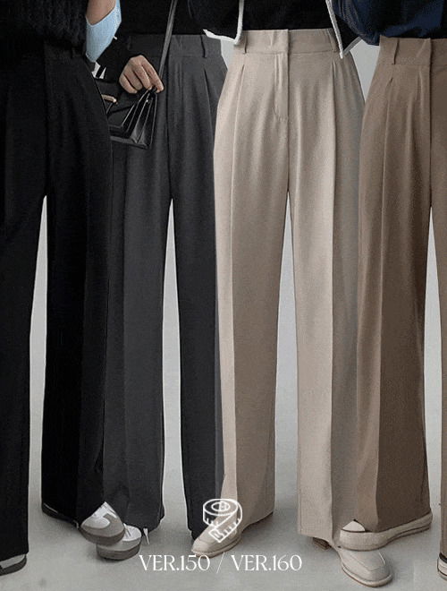 B&P Wide Slacks - Short Women/Choose Length/Recommended for Guest Look/3 Colors/4 Sizes