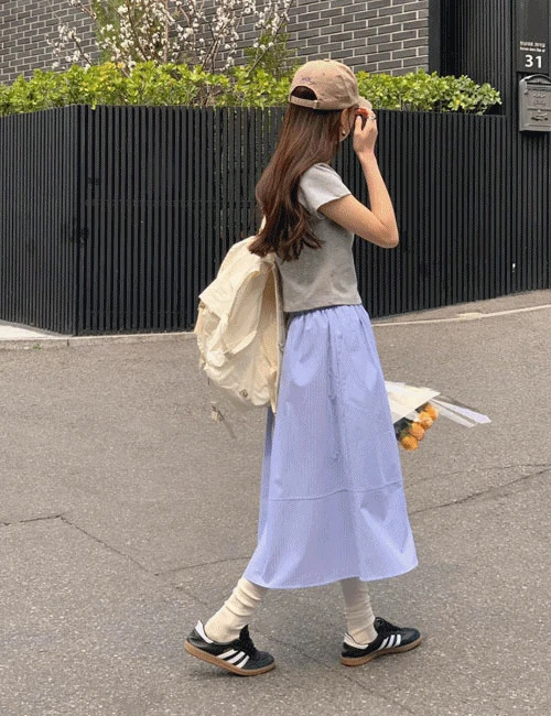 荷葉邊裙