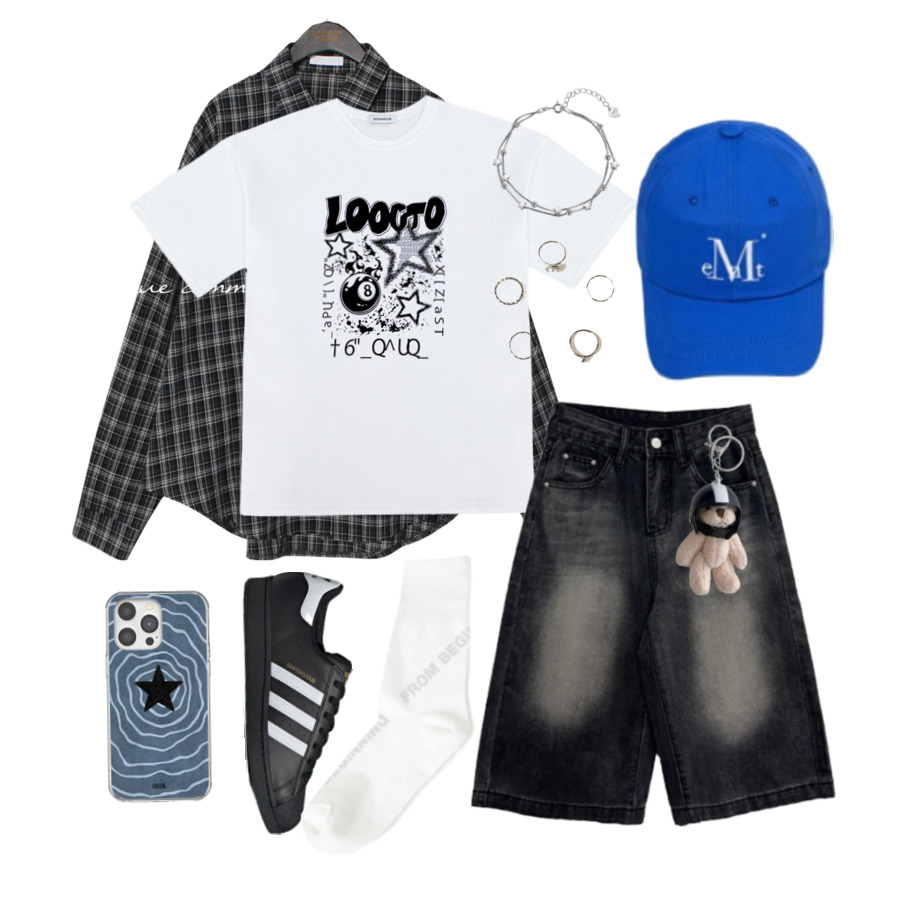 여름코디,ootd,셔츠,버뮤다팬츠 코디