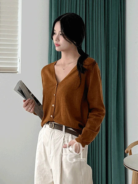 Hailey V V-Neck Knitwear Cardigan 針織外套