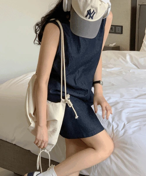 牛仔布连衣裙