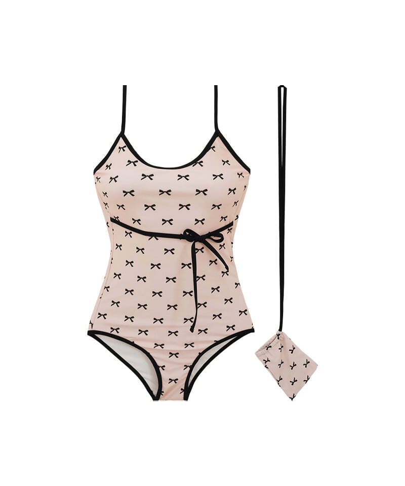 Utah Ribbon Pouch Monokini Bikini