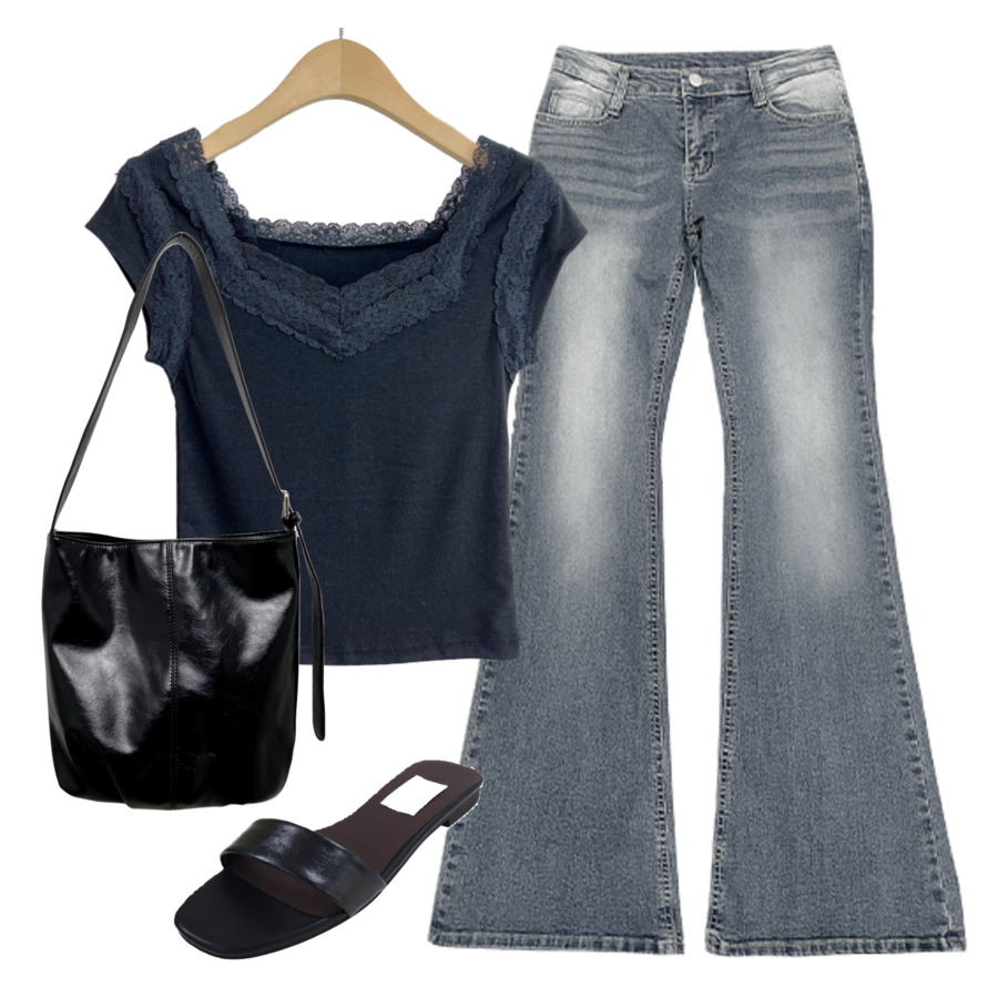 jeans,sleeveless,sandals 코디