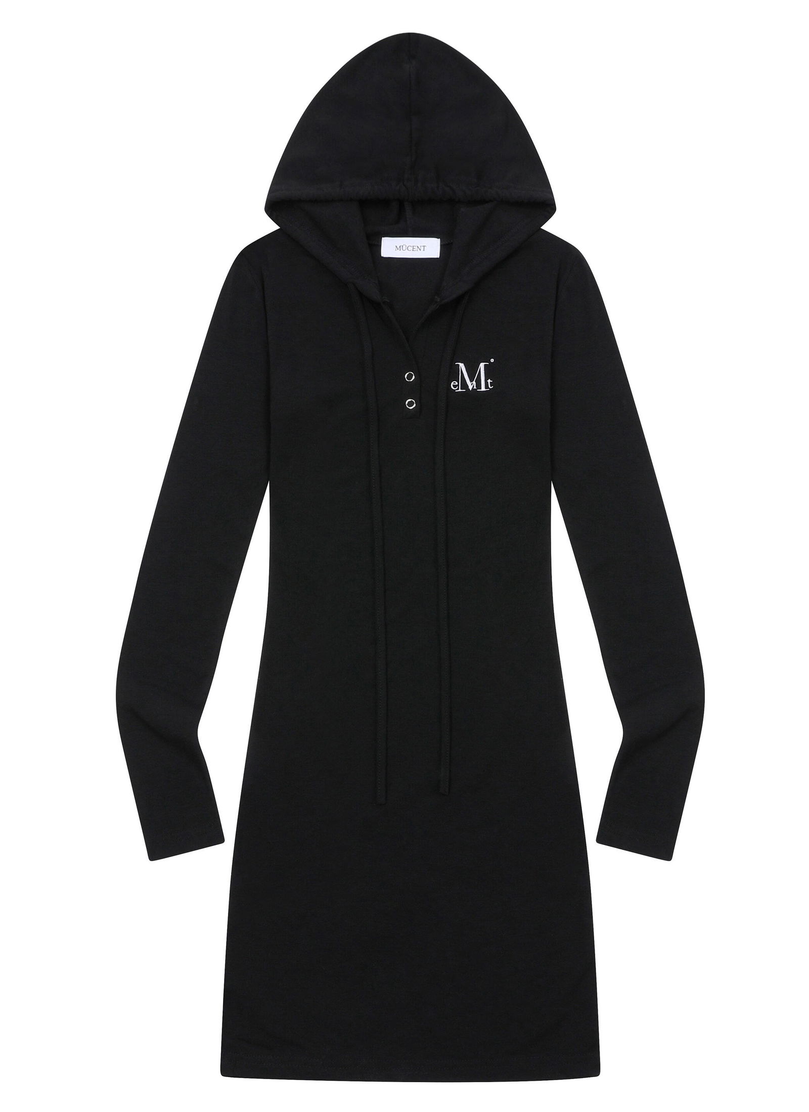 SIAN HOOD NECK OPS SIAN HOOD NECK SLIM FIT Dress (4 COLORS)