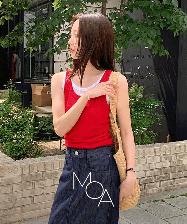 Lanos Color Block Layered Sleeveless -5color
