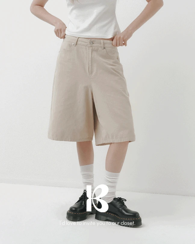 Five Pocket Bermuda Pants