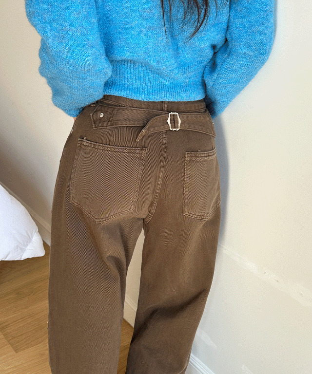 Witch Bag Viso Low Cargo Wide Pants 長褲