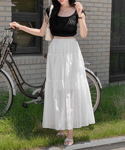 Abel Banding Cancan Long Skirt