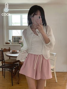 크루드 겨울 시스루 바람막이 나일론 블루종 점퍼(4color)