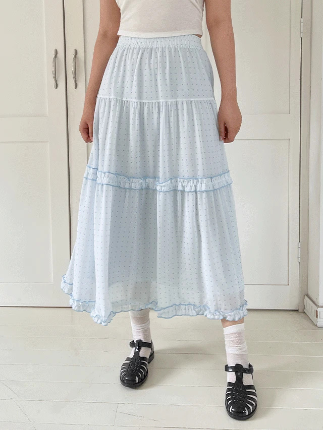 ruffled-skirt