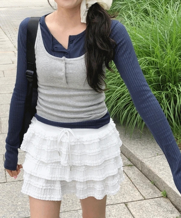 tiered-skirt