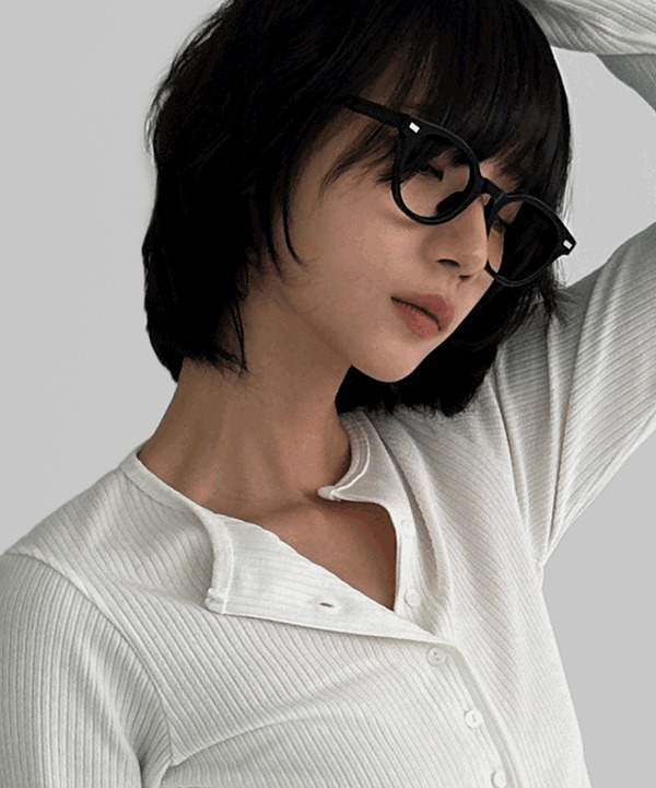 Geek chic horn-rimmed glasses 眼鏡