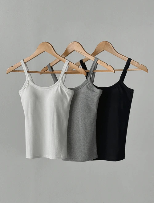 Body Course Cap Sleeveless - Cap Integrated / 3 Colors 無袖