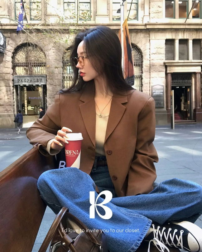 Mood Single Midi Blazer Jacket
