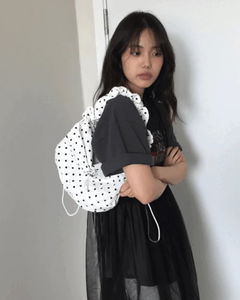 Dot String Pocket Bag *Pink Same-day shipping available
